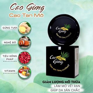 (Sỉ ) Kem tan mỡ cao gừng 200g