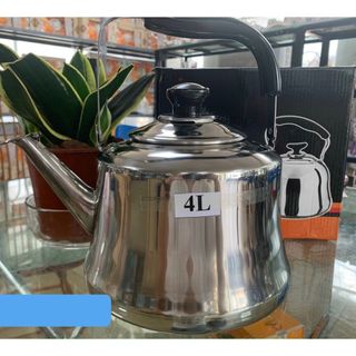 [ Dùng Mọi Loại Bếp] Ấm Đun Nước Cói Vòi 3 Lít, 4 Lít Có Hình Chụp Thật