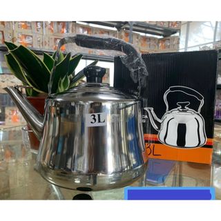 [ Dùng Mọi Loại Bếp] Ấm Đun Nước Cói Vòi 3 Lít, 4 Lít Có Hình Chụp Thật