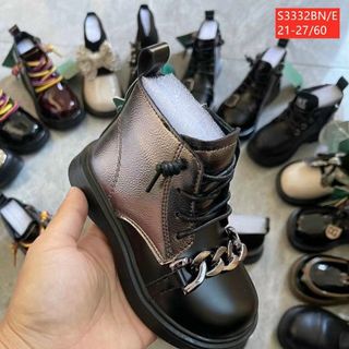 Giày boots trẻ em chất da mềm kiểu dáng xinh xắn S3332