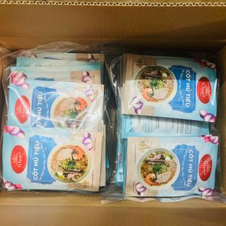 Thùng Cốt Hủ Tiếu Titom 55g (thùng có 4 lốc, 64 gói/ thùng) - Cốt hủ tiếu ngon