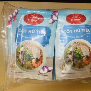 Thùng Cốt Hủ Tiếu Titom 55g (thùng có 4 lốc, 64 gói/ thùng) - Cốt hủ tiếu ngon