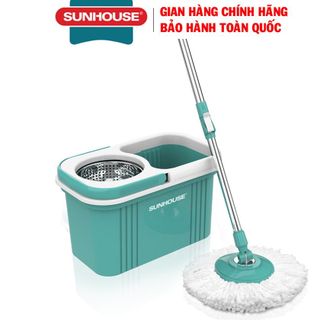 BỘ LAU NHÀ XOAY 360 ĐỘ SUNHOUSE - Hàng Chính Hãng ( Giao Màu Ngẫu Nhiên ) giá sỉ