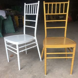 Ghế tiffany tiệc cưới, ghế nhà hàng chiavari 7 thanh kiềng