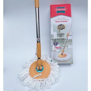BỘ LAU NHÀ XOAY 360 ĐỘ SUNHOUSE - Hàng Chính Hãng ( Giao Màu Ngẫu Nhiên )