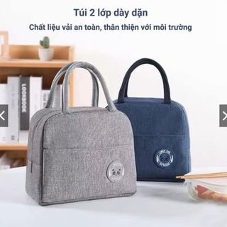 Túi Giữ Nhiệt Hình Gấu Nhiều Màu Giao Ngẫu Nhiên