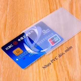 Vỏ Bọc Thẻ Căn Cước, Bằng Lái Xe Chất Liệu Không Thấm Nước