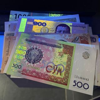 Bộ Tiền Lì Xì Tết 20 Tờ 20 Nước (Quốc Gia) Kèm Bao Lì Xì  LUCKY MONEY