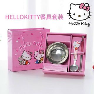 Bộ Chén Ăn Kèm Đũa Muỗng Chống Nóng Giữ Nhiệt Hoạt Hình An Toàn Cho Bé giá sỉ
