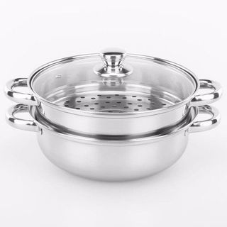 (sỉ ) Nồi hấp size 28cm 2 tầng