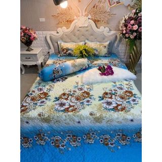Chăn Hè Trần Bông 2 Mặt Chất Liệu Cotton 1m6 x 2m Nhiều Màu Sắc Để Lựa Chọn