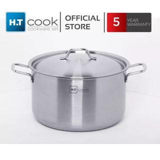 Nồi Luộc Gà 1 Đáy HT Cook 26,28,30,32cm dùng được bếp từ , gas , hồng ngoại