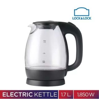 Ấm điện đun nước thủy tinh Lock&Lock 1.7L, 1.8L 1850W