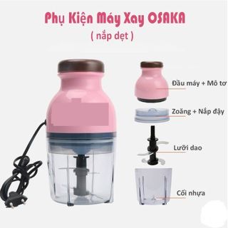 [ HÀNG SẴN ] Máy Xay Osaka Nắp Dẹp Đa Năng Xay Thịt, Rau Củ,Trái Cây Tiện Dụng Cho Mọi Nhà