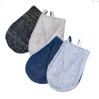 [HCM] Bộ 2 Miếng Nhấc Nồi Cách Nhiệt Vải Bố Dày Dặn Giao Màu Ngẫu Nhiên