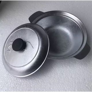 [ Kèm Quà Tặng ] Nồi Nhôm, Gang 20cm Kèm Nắp Dày Dặn Kho Cá, Nấu Cơm Đều Được
