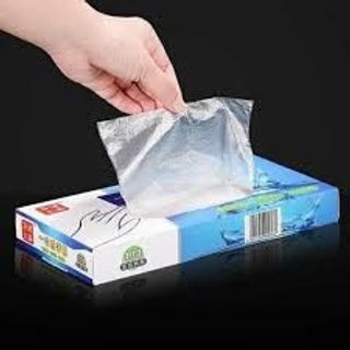 [HCM] Hộp 200 Găng Tay Nilon Dùng 1 Lần Dẻo Dai