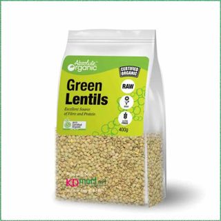Đậu lăng xanh Absolute Organic - Túi 400gr