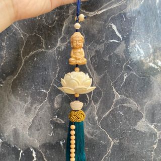 Khánh sen Quan âm ngự đài sen gỗ hoàng dương - Giá sỉ, giá bán buôn