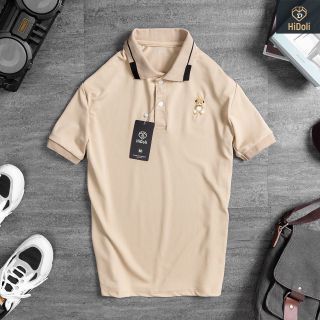 Áo Polo nam phối cổ, thun cá sấu co giãn 4 chiều chất liệu cao cấp
