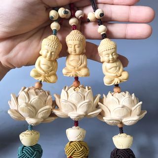 Khánh sen Quan âm ngự đài sen gỗ hoàng dương - Giá sỉ, giá bán buôn