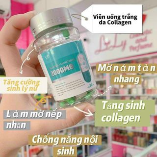 Viên uống trắng da glutathione 1000mg