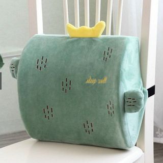 Gối tựa lưng cao su non Xương rồng xanh
