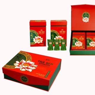 Hộp Trà Sen Thượng Hạng - 16 gói x 8g