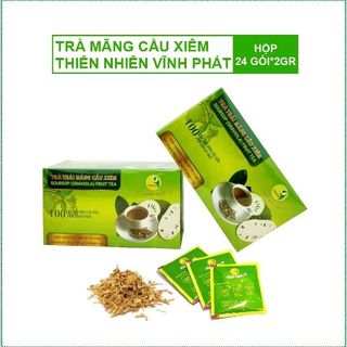 Trà Trái Mãng Cầu Xiêm Dạng lát - Hộp 24 gói