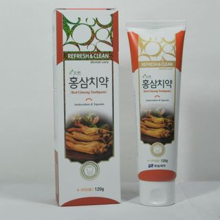 Kem đánh răng Hàn Quốc vị Keo Ong, Hắc Sâm, Nhân Sâm chính hãng REFRESH & CLEAN (ĐỘC QUYỀN) - NKB