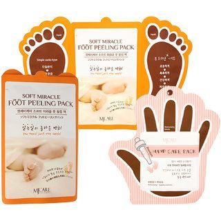 Tẩy Da Chết Cho Chân Dạng Miếng với AHA Peel da - SOFT MIRACLE FOOT PEELING PACK HÀN QUỐC CHÍNH HÃNG (DEAL TỐT CUỐI NĂM) | NKB STORE ĐỘC QUYỀN