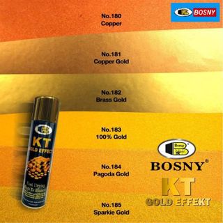 Sơn Xịt Mạ Vàng – KT Gold Effect