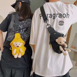 TÚI ĐEO CHÉO HÌNH GẤU NHỒI BÔNG