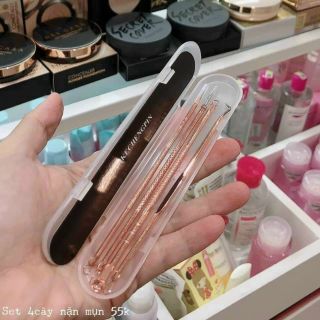 Bộ cây nặn mụn 4 cây 8 đầu giá sỉ