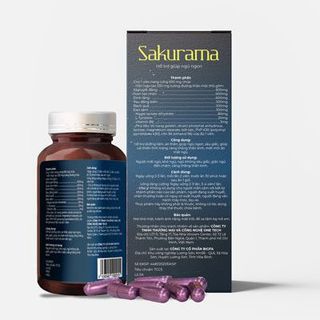Sakurama – Viên uống an thần giúp giấc ngủ của bạn ngon hơn
