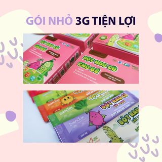 Bột rau củ nguyên chất sấy lạnh Dalahouse cho bé ăn dặm, bổ sung chất xơ 21gram - ANNI GROUP PP CHÍNH HÃNG