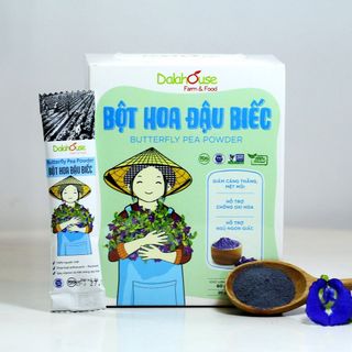 Bột Hoa Đậu Biếc Nguyên Chất 100% 120g Tiện Lợi 1 Gói Sử Dụng - Bột Dalahouse
