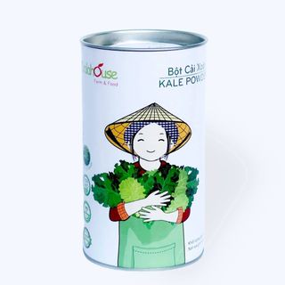 Bột cải xoăn Kale hữu cơ sấy lạnh nguyên chất - Lon Thiếc 120gram - Dalahouse - ANNI GROUP PP CHÍNH HÃNG