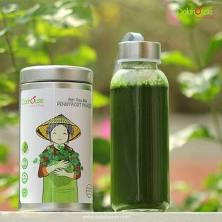 Bột rau má sấy lạnh nguyên chất Organic Dalahouse [SIÊU MỊN TÁCH GÂN 100%] - Thanh nhiệt, đẹp da, detox, hỗ trợ tiêu hoá