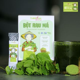 Bột rau má sấy lạnh nguyên chất Organic Dalahouse [SIÊU MỊN TÁCH GÂN 100%] - Thanh nhiệt, đẹp da, detox, hỗ trợ tiêu hoá