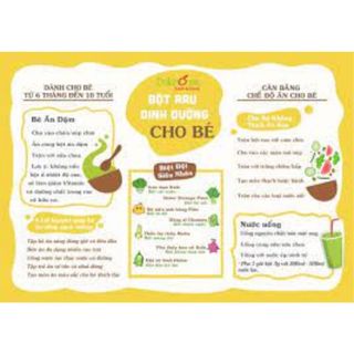 Dalahouse Bột Rau Củ Cho Bé + Bột Rau Củ Thải Độc hữu cơ nguyên chất 100% Hấp thụ tốt, Ăn ngon miệng, Cải thiện tiêu hóa