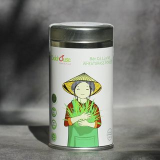 Dalahouse Bột Rau Củ Hữu Cơ Nguyên Chất Lon 120g Cần Tây, Diếp Cá, Củ Dền, Rau Má, Lúa Mì, Cải Xoăn, Cải Bó Xôi, Diếp Cá