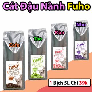 Cát Đậu Nành Vệ Sinh Cho Mèo FuHo 1,5Kg (không chin sau bay mot bay bay chin ba mot) giá sỉ