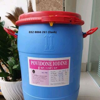 Povidone Iodine Anadi Ấn Độ diệt khuẩn, xử lý nước, dùng cho trại giống thuỷ sản giá sỉ