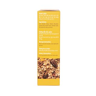 Snack Ăn Liền - Ngũ Cốc Hạt Siêu Dinh Dưỡng Dòng Super Nutty (Ohh Granola) 250g, Phối Trộn 7 Loại Hạt Cao Cấp Theo Tiêu Chuẩn FDA - Hoa Kỳ