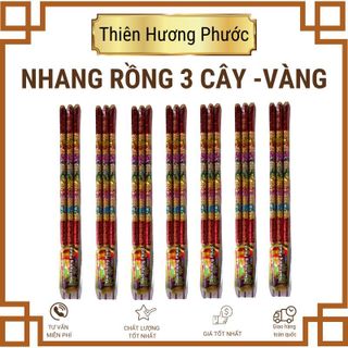 Nhang rồng 3 cây