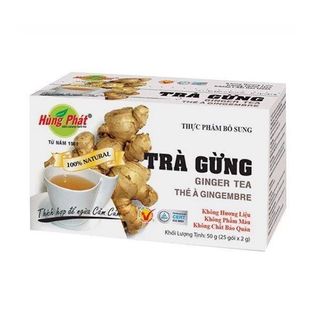 Trà Gừng (túi lọc 2g x 25 gói)