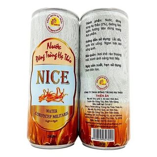 Nước Đông Trùng Hạ Thảo Nice - Thùng 24 Lon(240ml)