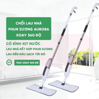 Cây lau nhà phun sương, bông lau nhà Aurora, chổi phun sương Aurora giá sỉ - giá bán buôn