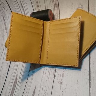 Ví da Handmade VÍ da thật dáng đứng HVD009